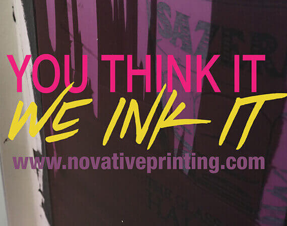 You think it we ink it banner