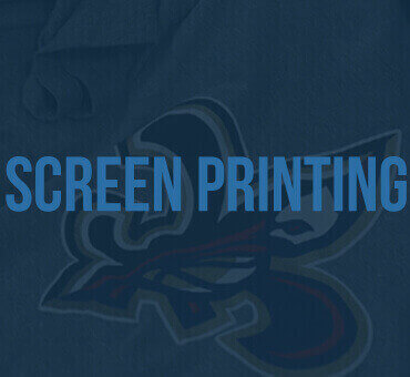 screen printing service banner