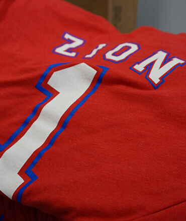 Zion print shirt